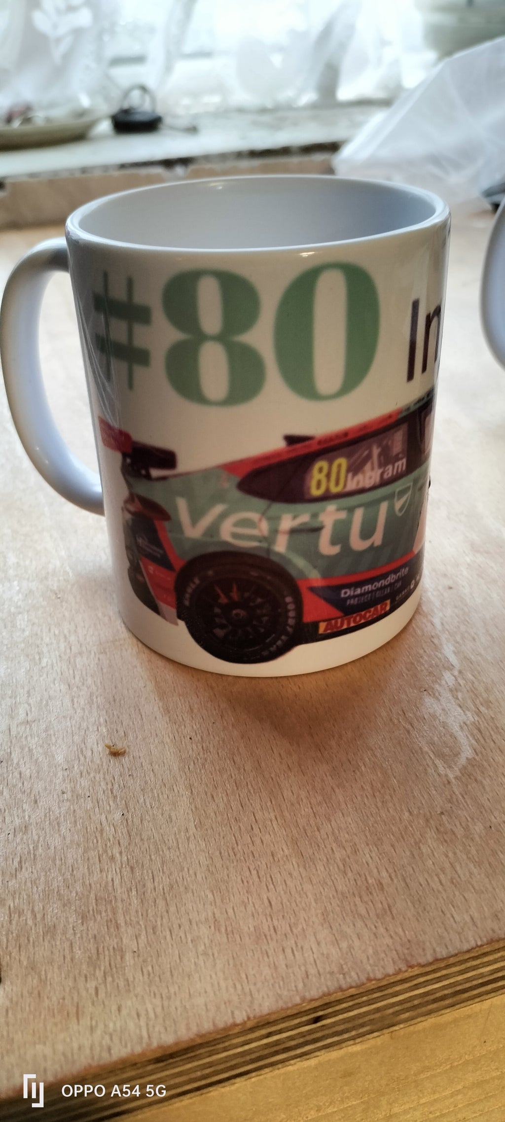 Tom Ingram BTCC mug