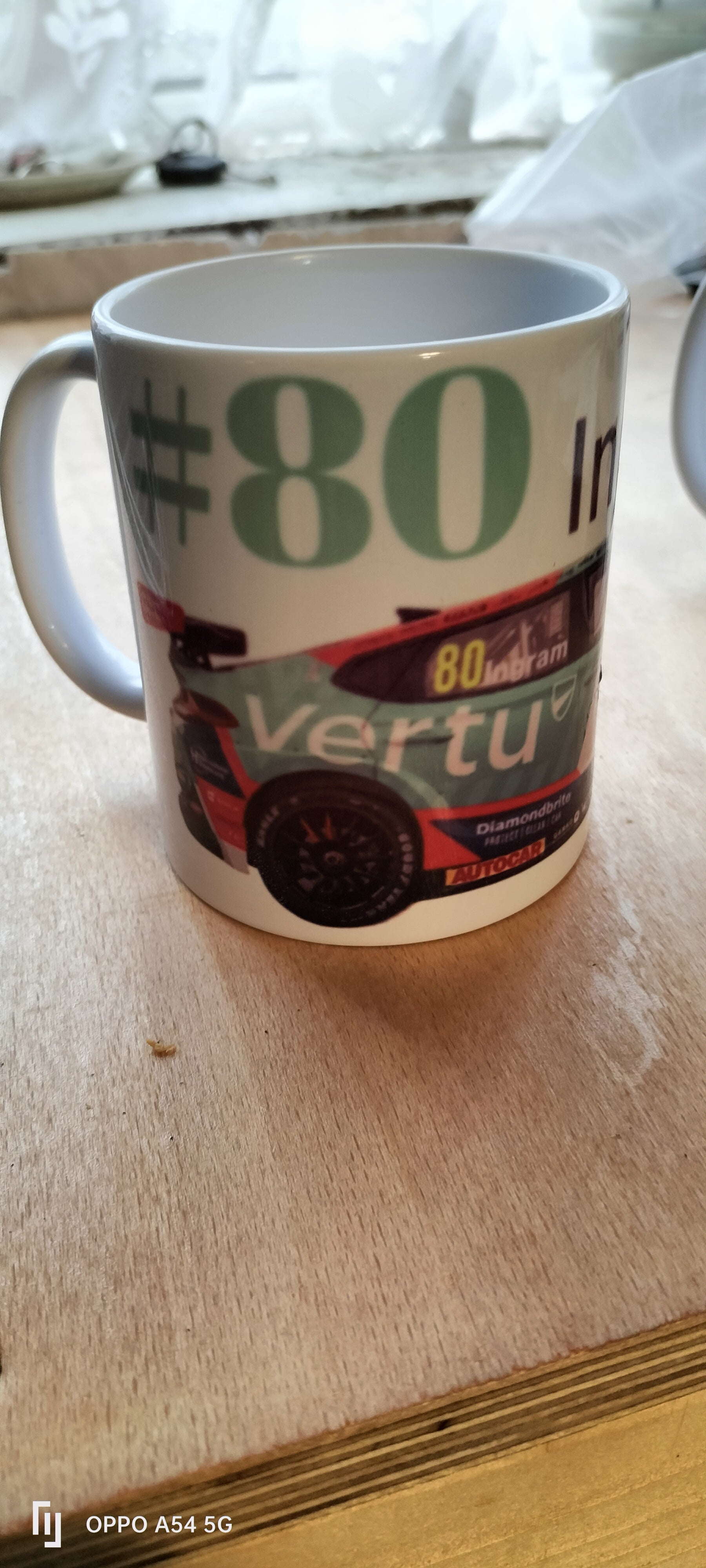 Tom Ingram BTCC mug