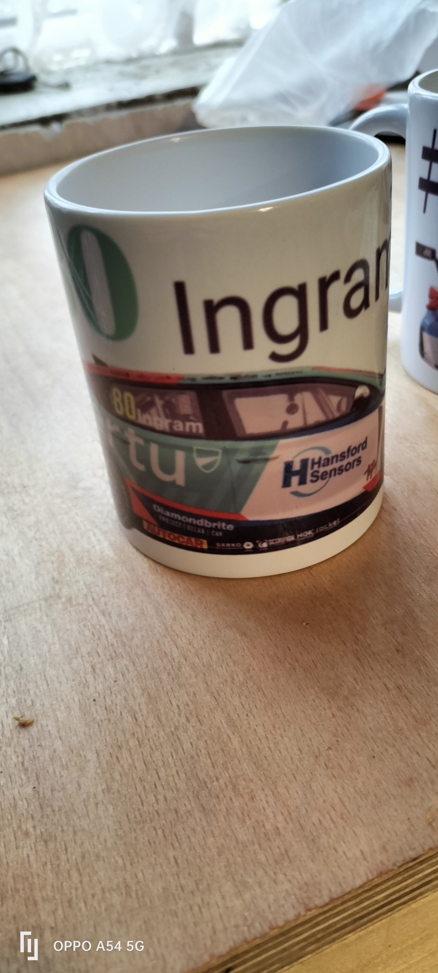 Tom Ingram BTCC mug