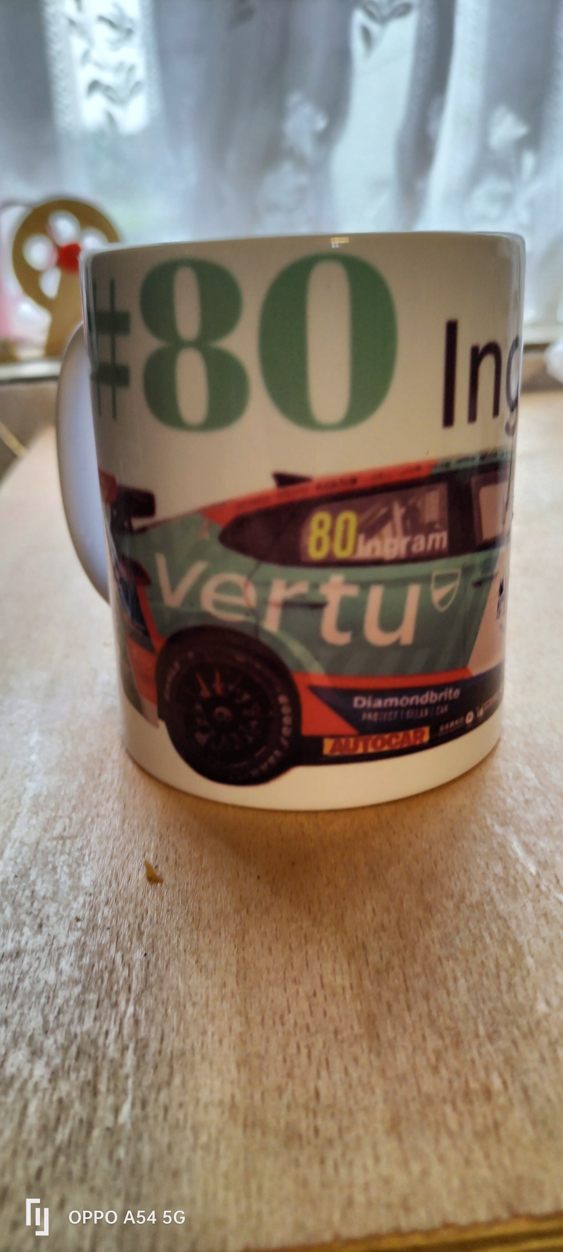 Tom Ingram BTCC mug